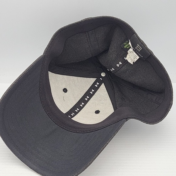 Under Armour Hat Lg/Xl Black Youth Embroidered Polyester‎ Preowned - Picture 2 of 3